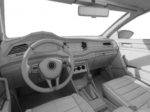 volkswagen t-roc 3D Model