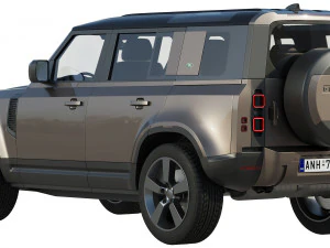 land rover defender 110 2020 3D Model