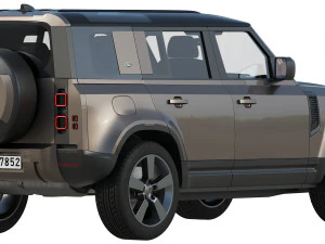 land rover defender 110 2020 3D Model
