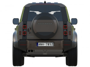 land rover defender 110 2020 3D Model