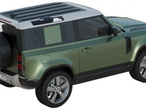 land rover defender 90 2020 Modelo 3D