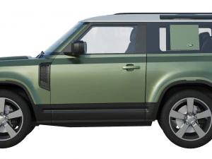 land rover defender 90 2020 3D Model