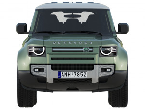 land rover defender 90 2020 Modelo 3D