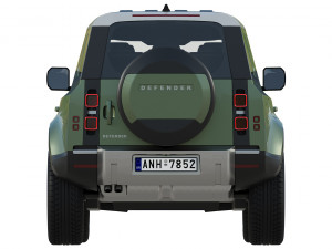 land rover defender 90 2020 Modelo 3D