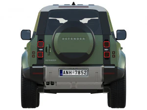 land rover defender 90 2020 3D Model