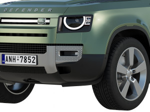 land rover defender 90 2020 Modelo 3D