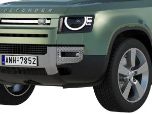 land rover defender 90 2020 3D Model