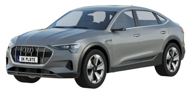 audi e-tron sportback Modèle 3D .c4d .max .obj .3ds .fbx .stl .blend 