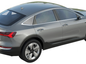 audi e-tron sportback Modèle 3D
