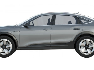 audi e-tron sportback Modèle 3D