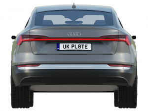 audi e-tron sportback Modèle 3D