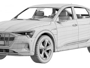 audi e-tron sportback Modèle 3D