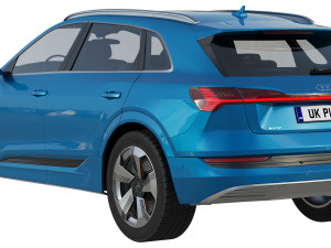 audi e-tron 2020 3D 模型