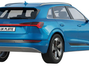 audi e-tron 2020 3D Model