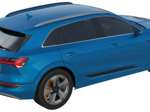 audi e-tron 2020 3D 模型