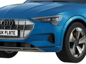 audi e-tron 2020 3D 模型