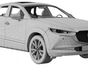 mazda cx-30 Modello 3D