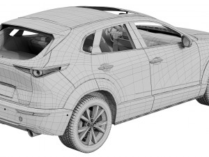 mazda cx-30 Modello 3D