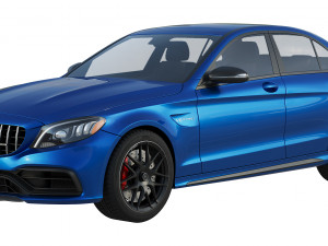 mercedes-benz c63 3D-Modell