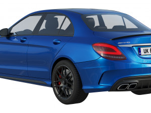 mercedes-benz c63 Modelo 3D