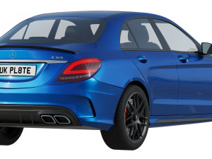 mercedes-benz c63 Modelo 3D