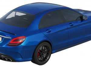 mercedes-benz c63 Modelo 3D