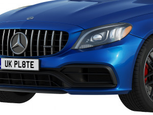 mercedes-benz c63 Modelo 3D