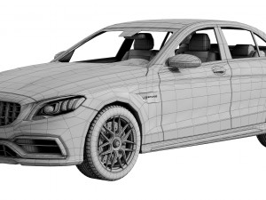 mercedes-benz c63 Modelo 3D