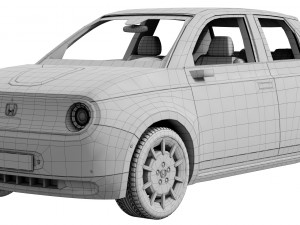 honda e-prototype Modelo 3D
