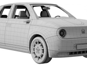 honda e-prototype Modelo 3D