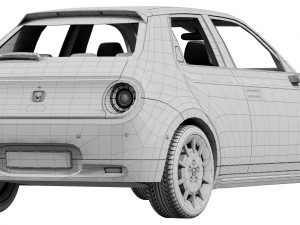 honda e-prototype Modelo 3D