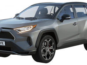 トヨタ rav4 プライム 2021 3Dモデル