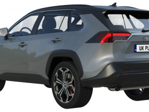 toyota rav4 prime 2021 Modelo 3D
