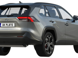 toyota rav4 prime 2021 Modelo 3D