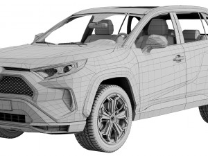 toyota rav4 prime 2021 Modelo 3D
