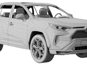 toyota rav4 prime 2021 Modelo 3D