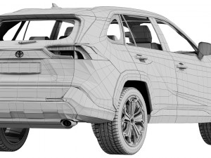 toyota rav4 prime 2021 Modelo 3D