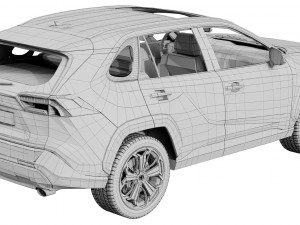 toyota rav4 prime 2021 Modelo 3D