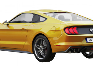 ford-mustang gt 2020 3D Model