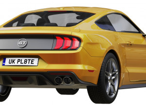 ford-mustang gt 2020 3D Model
