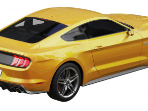 ford-mustang gt 2020 3D Model