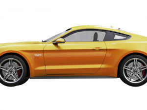 ford-mustang gt 2020 3D Model