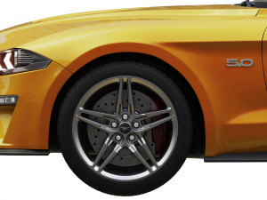 ford-mustang gt 2020 3D Model