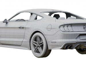 ford-mustang gt 2020 3D Model