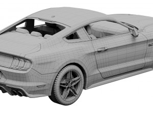 ford-mustang gt 2020 3D Model