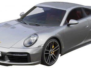 porsche 911 turbo s 2021 Modelo 3D