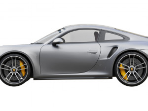 porsche 911 turbo s 2021 Modelo 3D