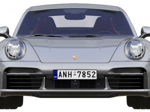 porsche 911 turbo s 2021 Modelo 3D