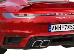 porsche 911 turbo s cabriolet 2021 3D Модель