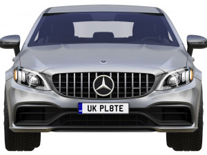 mercedes-benz c63 coupe 2020 3D Модель